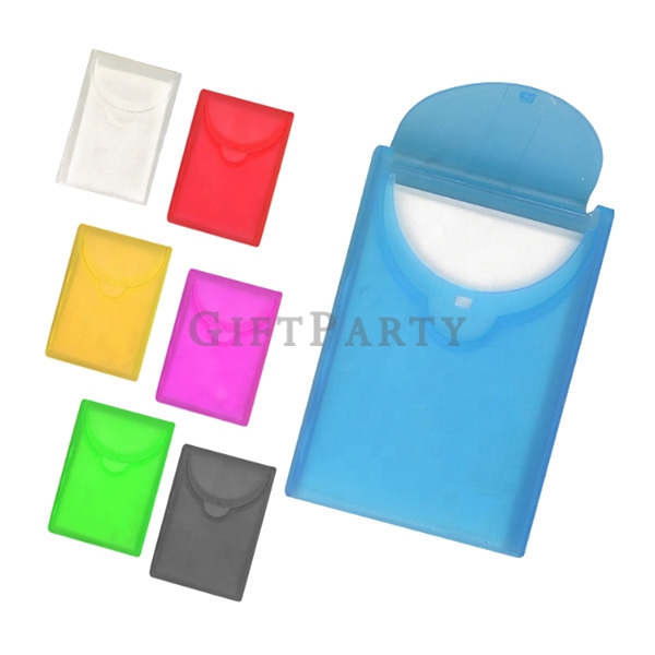 Square plastic compact box hand paper soap,贈品,禮品,洗手贈品,肥皂紙皂片