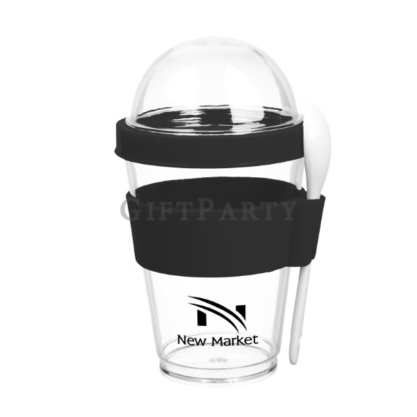 Advertising gifts, promotional gifts, corporate gifts,廣告贈品,禮品,股東會贈品,350M雙層透明早餐杯牛奶杯燕麥杯