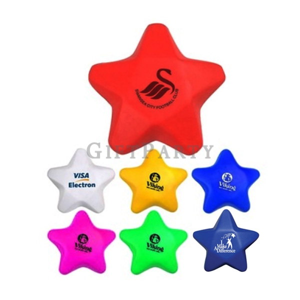 Custom,squeeze toys,星星壓力球PU回彈壓力球,Star shaped pressure ball,Custom squishies,Stress Reliever