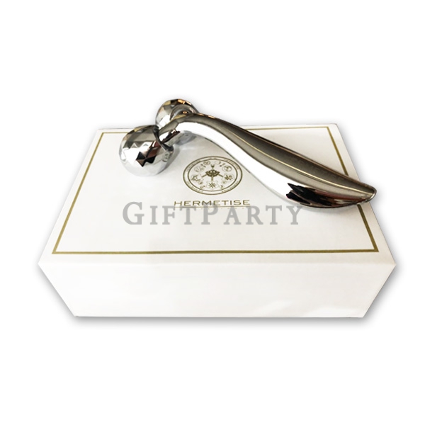 Mini 3D Massage Face Roller Thin Face,3D手動滾輪金屬瘦臉按摩器,3D Roller Massage Thin Face Massage Roller Machi