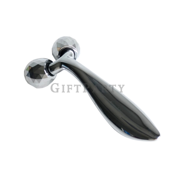 Mini 3D Massage Face Roller Thin Face,3D手動滾輪金屬瘦臉按摩器,3D Roller Massage Thin Face Massage Roller Machi