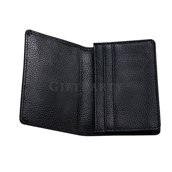 Leather card holder business card holder metal tag,真皮卡夾名片夾金屬徽章logo