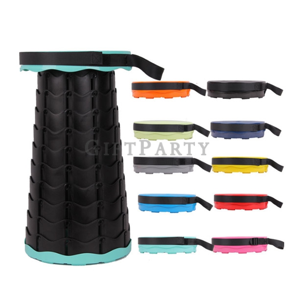 Portable telescopic stool,convenient foldable outdoor folding retractable portable telescopic stool,
