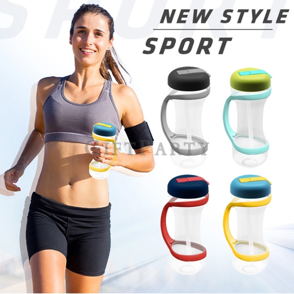Gym Sport Water Bottle 500ml,運動水壺,客製軆品,Tritan運動水壺500ml帶手把,Advertising gifts, 塑料水瓶,客製運動水壺,gym運動水壺,運動贈