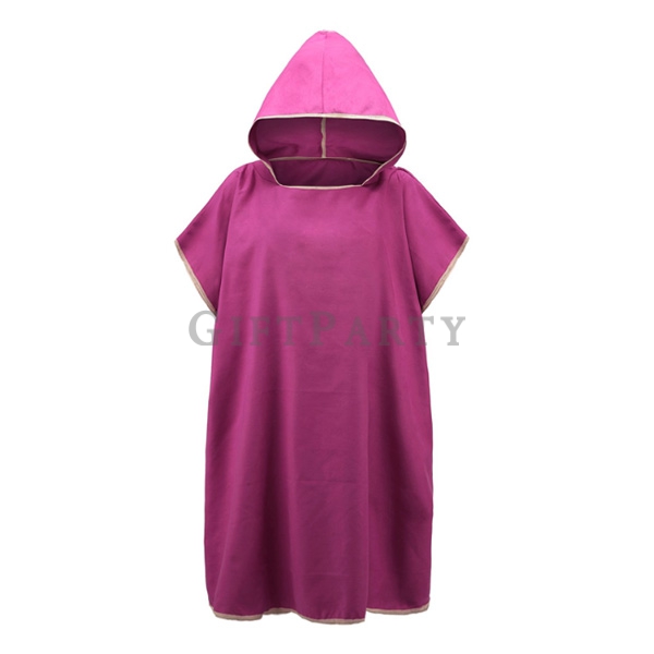 Microfiber Hooded Surfing Beach Poncho Towel,沙灘衝浪潛水速乾毛巾斗篷2
