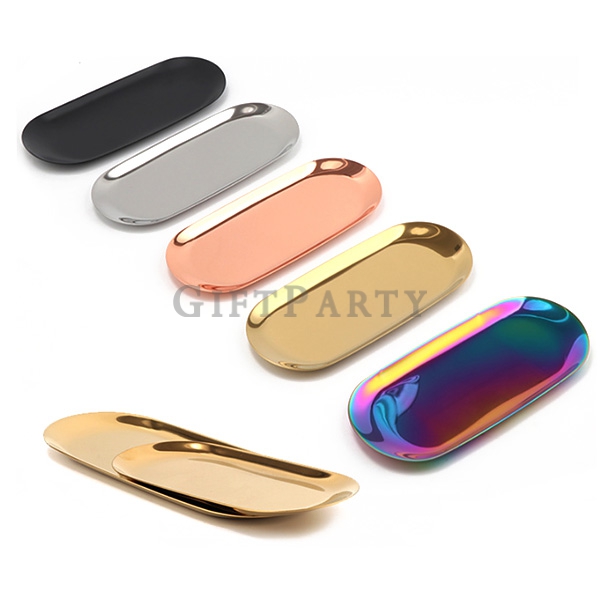 百貨贈品,品牌贈品,Oval Jewelry Dish Towel Storage Dish Plate Tea Fruit Trays Cosmetics Jewelry Organizer,北歐風