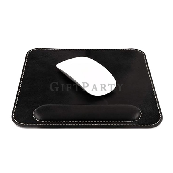 PU leather mouse pad,PU皮革滑鼠墊護腕