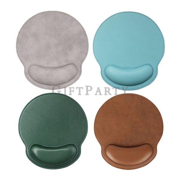 客製滑鼠墊,皮革滑鼠墊,商務禮品, Leather mouse pad OEM ∣ round leather mouse pad wristband, custom mouse pad, mouse