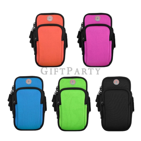 Sport Running Phone Arm Bags,路跑贈品,路跑紀念,路跑禮品,健身運動臂包潛水布,手機臂包,運動贈品,健身贈品,