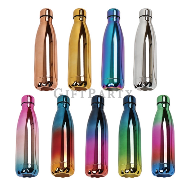 Coke bottle stainless steel water bottle 500ml,電鍍可樂瓶不鏽鋼水瓶