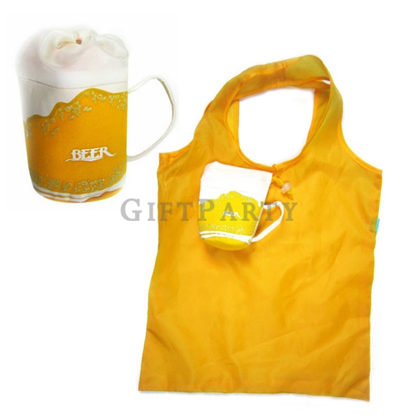 Bottle shape folding shopping bag,酒瓶型環保袋定制Bottle shape folding shopping bag,Beer giveaway,啤酒贈品,