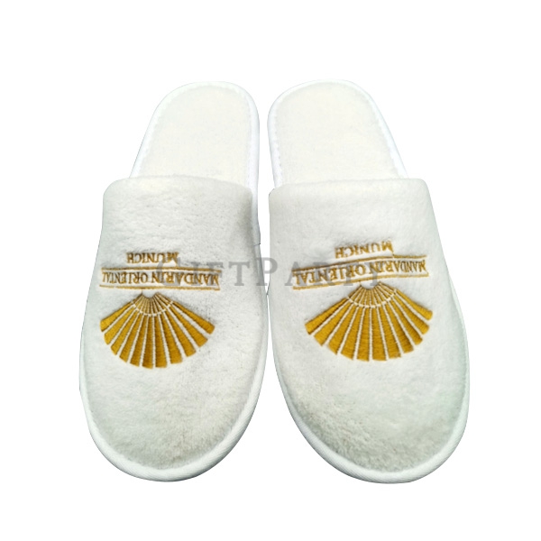 High Quality coral fleece hotel slippers,High quality custom disposable hotel slippers with logo,高品質