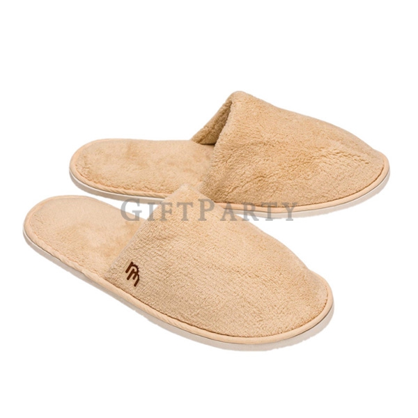 High Quality coral fleece hotel slippers,High quality custom disposable hotel slippers with logo,高品質