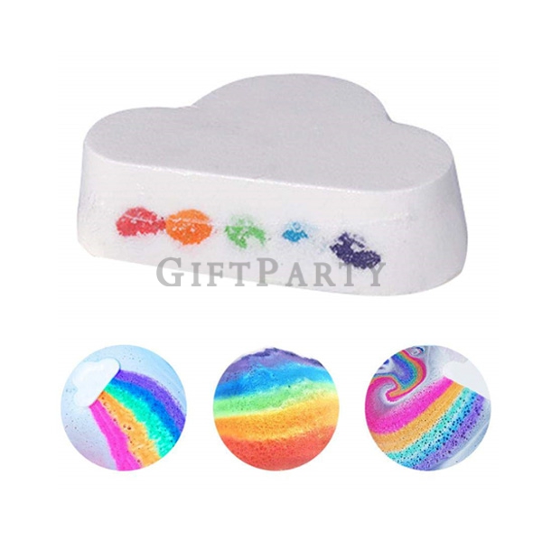 Rainbow Bath Bombs,彩虹雲朵泡泡浴球,INS爆款,INS贈品,網紅贈品,百貨贈品,品牌贈品,