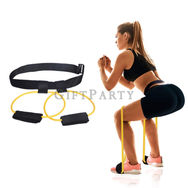 Resistance Bands Leg Squat Pull Elastic Rope for Training Bouncing Pull Rope,蜜桃臀,翹臀,深蹲,健身深蹲腿部阻力訓練繩,健