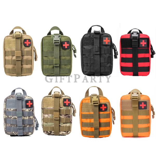 Outdoor Survival  Utility Belt Bag First Aid Kit Molle Medical EMT Cover Emergency Military Tactical