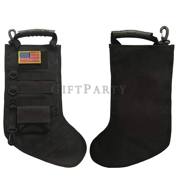 Military Tactical Christmas Stocking Bag,軍事迷贈品,軍事收納包,軍事掛袋,生存遊戲掛袋,迷彩戰術聖誕襪掛袋掛包,軍事贈品,swat包,swat背包,