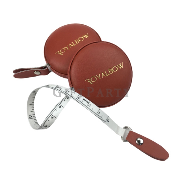 Pu leather tape measure,PU皮革捲尺,客製捲尺,百貨公司贈品,品牌贈品,包皮捲尺,圓形捲尺