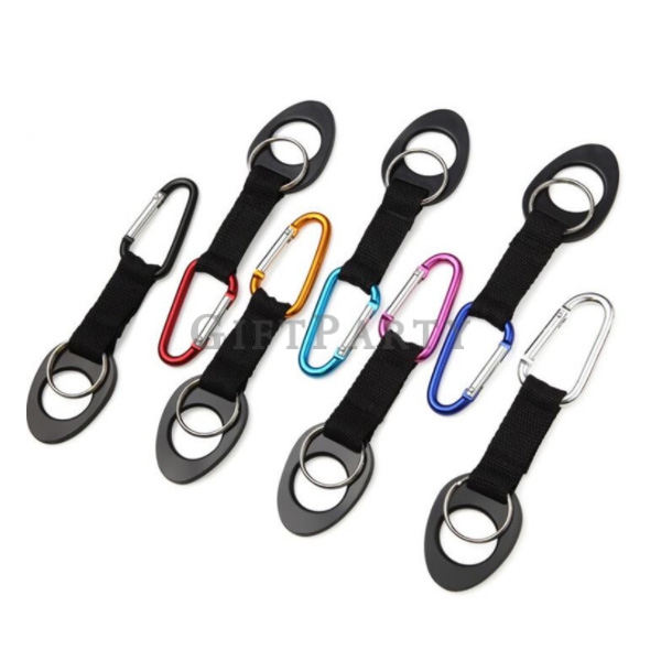 Water Bottle Holder Short Lanyard Carabiner,登山扣掛瓶器瓶扣瓶套水壺扣4