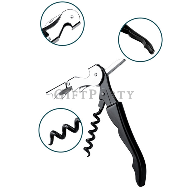 Wine Corkscrew Bottle Opener,酒贈品,促銷贈品,紅酒開瓶器海馬刀開瓶器