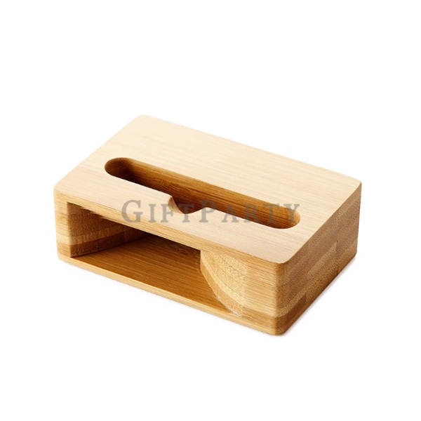 禮品,贈品,客製化禮品,竹木擴音手機支架