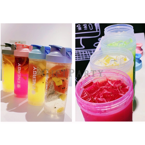 Promotional Portable 500ML Protein Shaker Cup 蛋白粉搖搖杯500ml2
