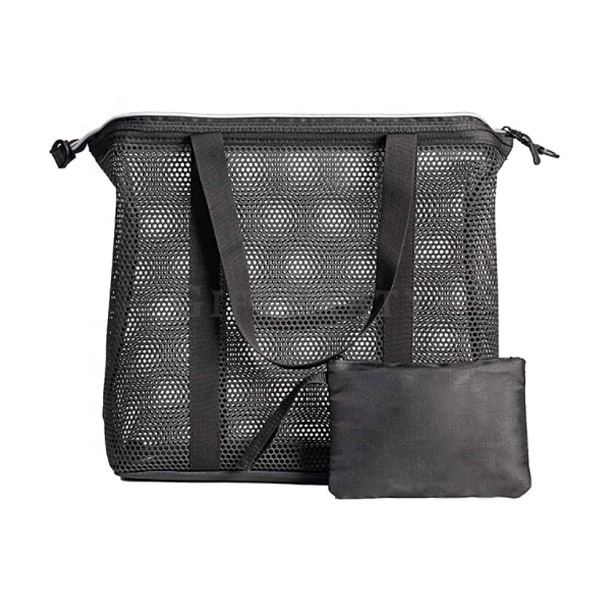 Large capacity mesh shopping bag beach bag,大容量網眼購物袋沙灘袋,Advertising gifts, promotional gifts, custom 