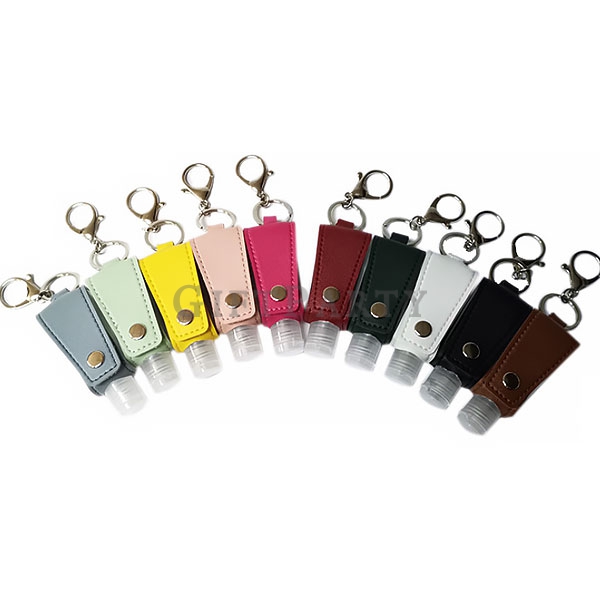 Anti-epidemic gift ∣ 30ml hand sanitizer bottle + leather cover,-30ml潔手液瓶+皮革皮套,防疫贈品,熱門贈品,新款贈品,