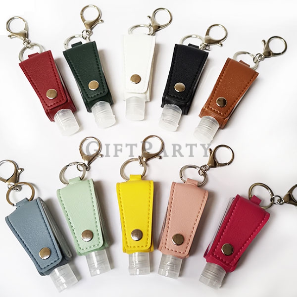 Anti-epidemic gift ∣ 30ml hand sanitizer bottle + leather cover,-30ml潔手液瓶+皮革皮套,防疫贈品,熱門贈品,新款贈品,