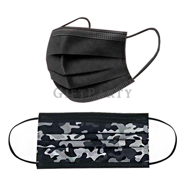-Custom Protective 3ply  facial mask (Full color printing),廣告口罩,客製口罩,客製黑色口罩(全彩印刷),醫療口罩