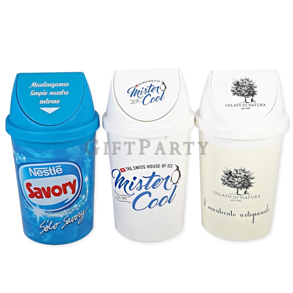Advertising gifts, promotional gifts, custom,客製垃圾筒,啤酒贈品,通路贈品,廣告活動贈品,50L圓形搖擺蓋垃圾桶冰桶