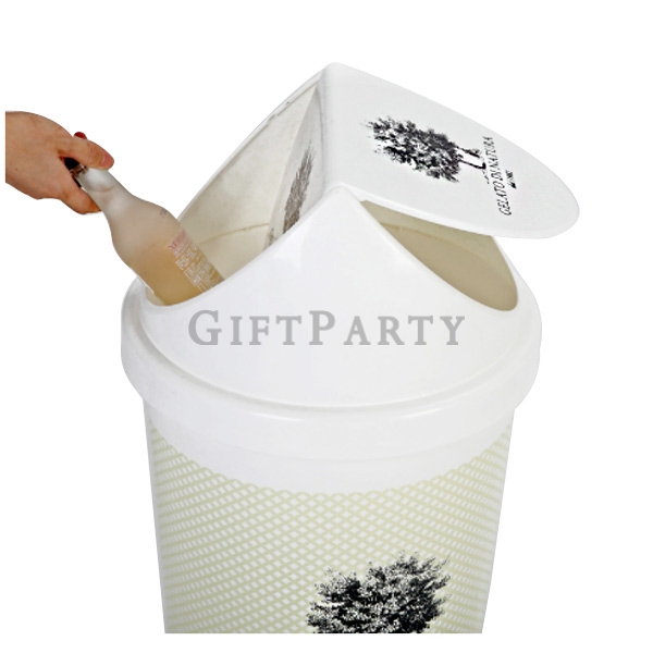 Advertising gifts, promotional gifts, custom,客製垃圾筒,啤酒贈品,通路贈品,廣告活動贈品,50L圓形搖擺蓋垃圾桶冰桶