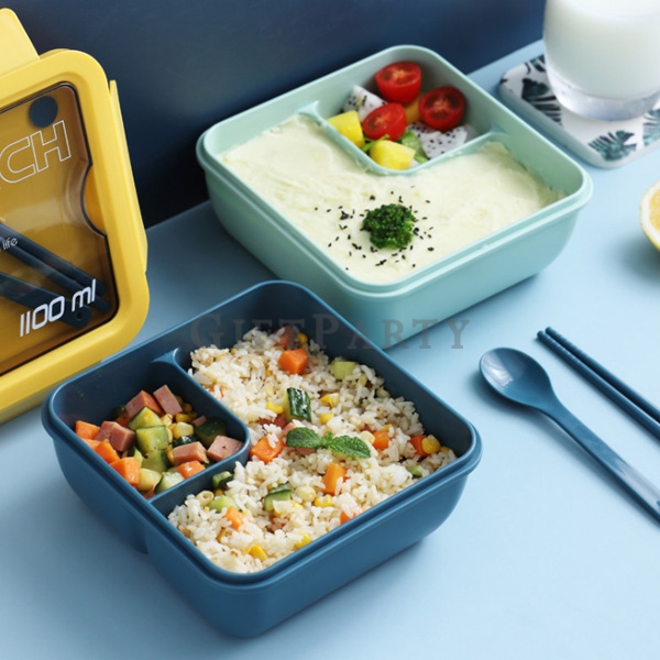 Customized lunch box, microwaveable Japanese lunch box, square lunch box,可微波日式餐盒莫蘭迪方形餐盒3