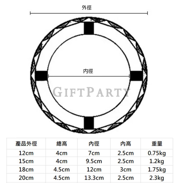 Ashtray smoke absorbing custom logo,客製菸灰缸,水晶玻璃菸灰缸圓形15cm