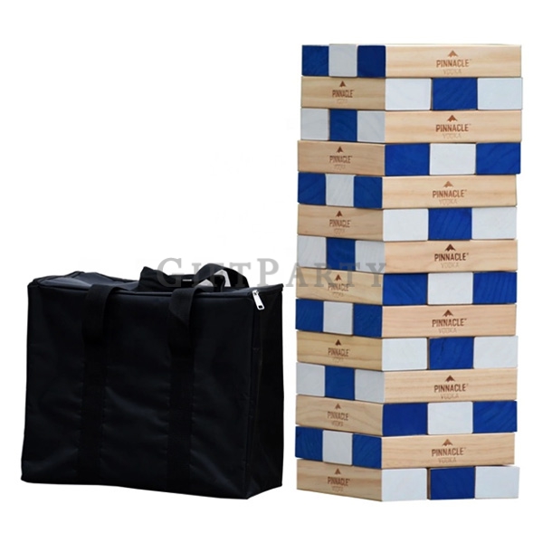 Wooden timber tower tumbling towers building blocks set,大型積木戶外層層疊,啤酒禮品,啤酒贈品,啤酒念品,