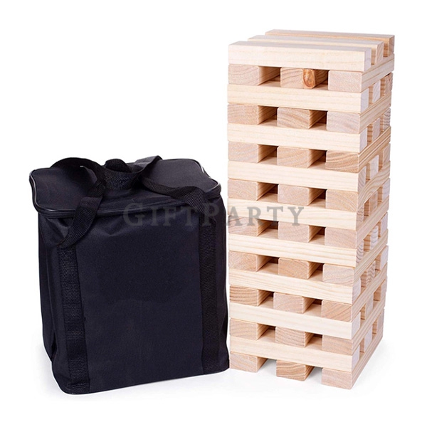 Wooden timber tower tumbling towers building blocks set,大型積木戶外層層疊,啤酒禮品,啤酒贈品,啤酒念品,大型積木戶外層層疊