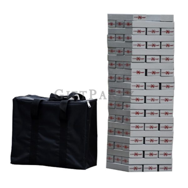 Wooden timber tower tumbling towers building blocks set,大型積木戶外層層疊,啤酒禮品,啤酒贈品,啤酒念品,