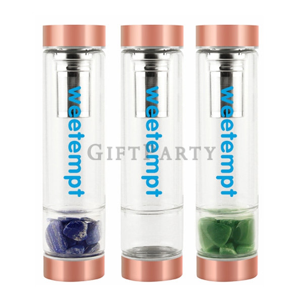 Crystal water bottle,能量水晶水瓶,靈修,心靈老師,粉晶,紫水晶,茶晶,黃水晶,黑曜石