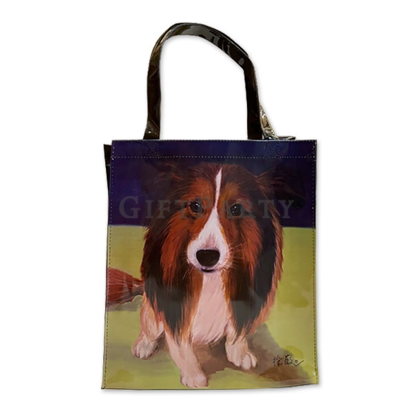 Mirror leather handbag (color printing) OEM,鏡面皮革手袋(彩印)