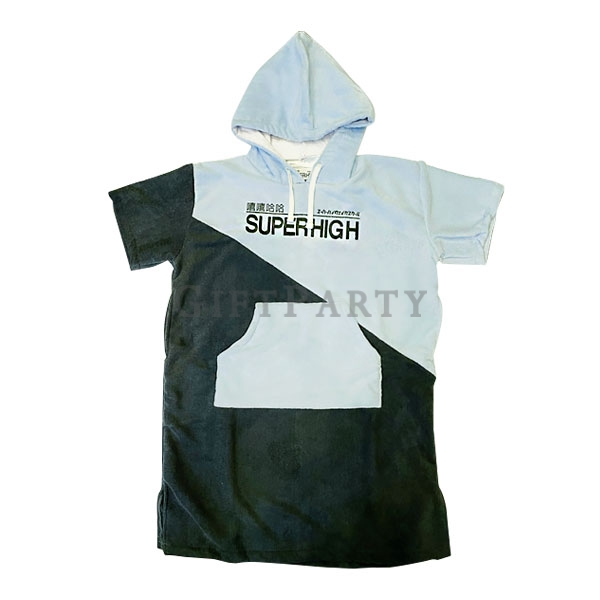 Custom surf poncho,毛巾衣,滑水毛巾衣,客製兒童毛巾衣,