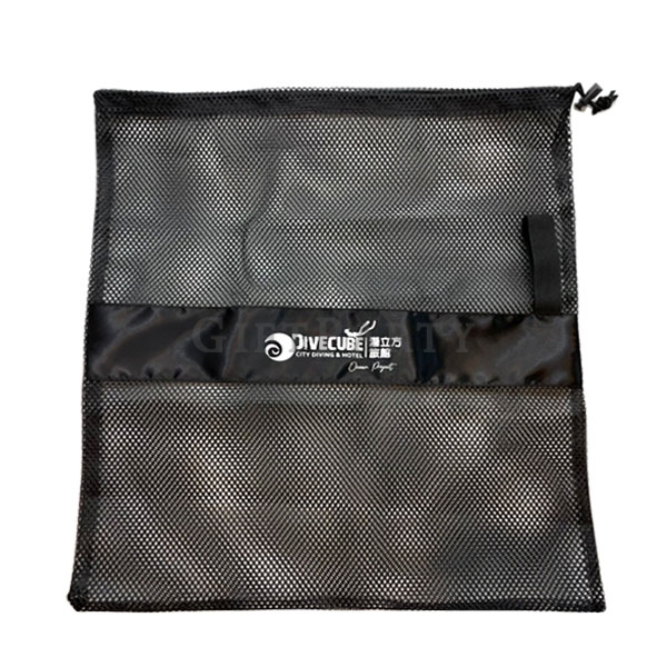 Submarine garbage bags,海廢束口袋,大容量折疊網眼束口袋海廢環保束口袋3