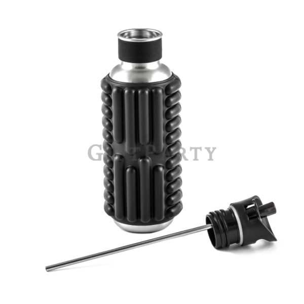 EVA roller massage shaft stainless steel exercise water bottle,健身禮品,運動水壺,按摩滾輪水瓶運動水壺750ml