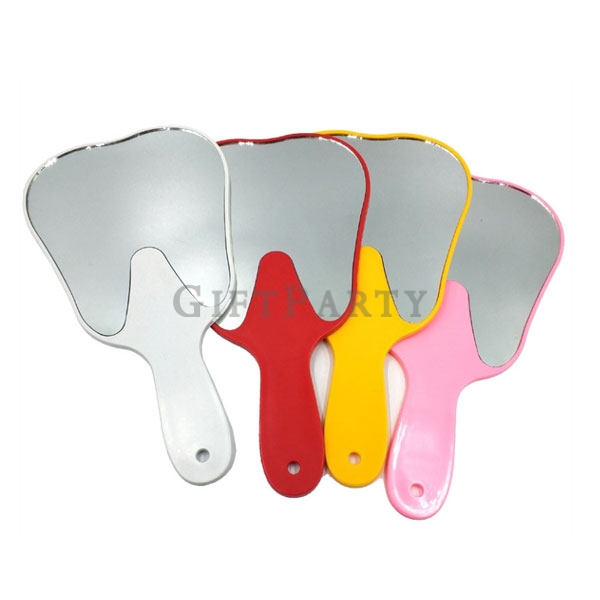 Tooth shaped dental hand hold mirror,牙科通路贈品,牙齒造型,牙科手拿鏡,牙齒造型手拿鏡(放大)2