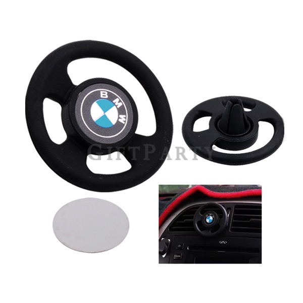 汽車禮品,汽車贈品,汽車紀念品,Car steering wheel shape   360 rotation Mobile Phone Holder cell phone stand,方向盤造型強力