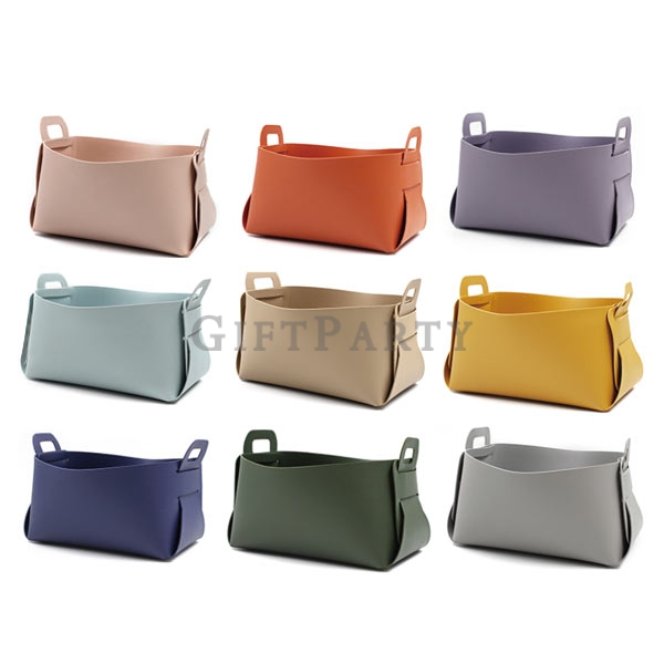 Cstuom Leather baskets for storage-皮革置物籃收納籃,品牌紀念品,Advertising gifts, corporate gifts, high-quality g