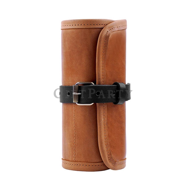 PU leather watch wrapping bag custom OEM,手錶禮品,手錶贈品,PU皮革手錶包捲包