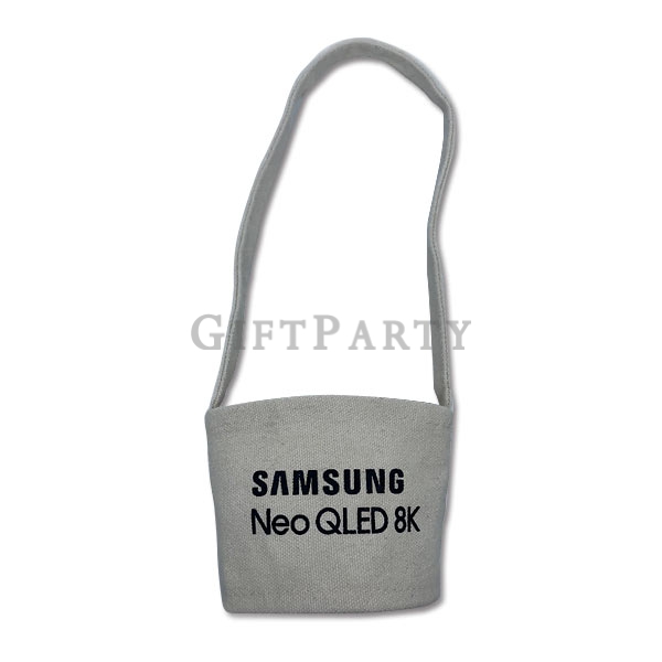 Customized logo cotton Insulated Cups sleeve with logo for coffee bubble tea holder,帆