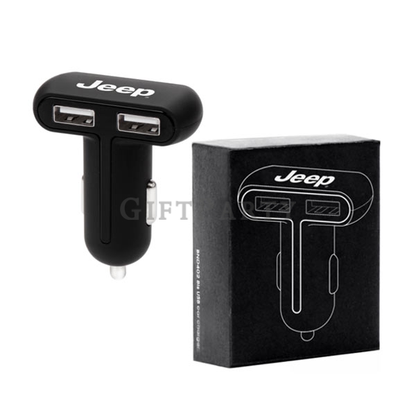 Car gifts, advertising gifts, customized souvenirs, car chargers, USB chargers, car USB chargers,雙US