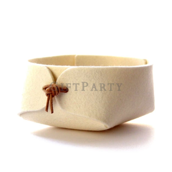 Wool Felt Desktop Sundries Storage Bin Box,禮品,客製化禮品,企業贈品,銀行贈品,廣告贈品,毛氈收納盒