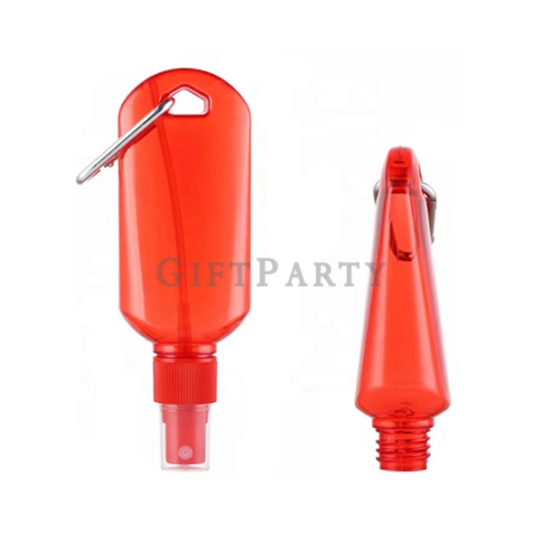 乾洗手噴霧帶登山扣,噴瓶,潔手液噴瓶,客製化禮品,